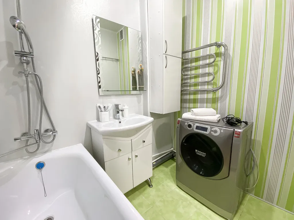 Квартира с видом на город в центре города