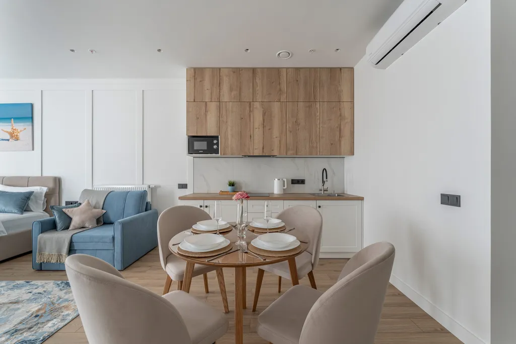 Морская волна с панорамным видом на море