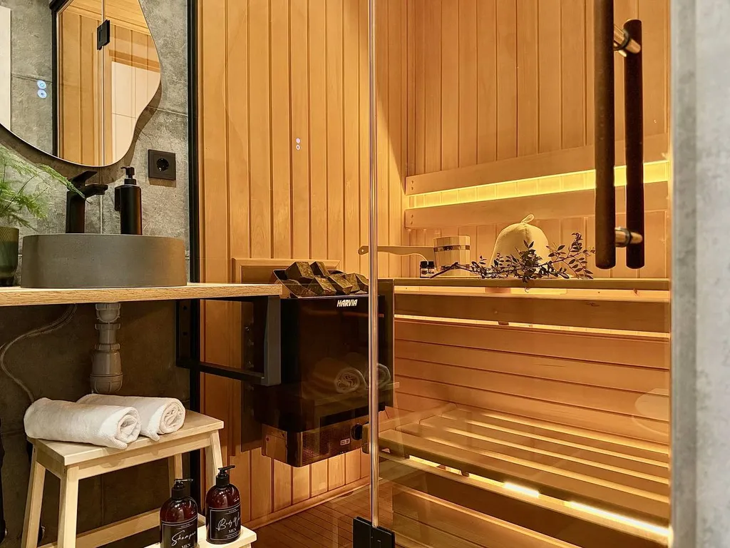 Апартамент с сауной