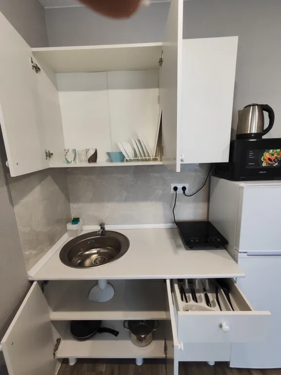 Свежая студия в новом доме