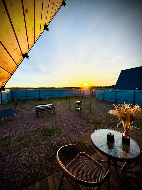 Коттедж Дом шалаш с баней — Санкт-Петербург