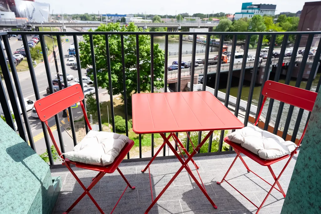 Люкс-евродвушка Атмосфера с видом на реку