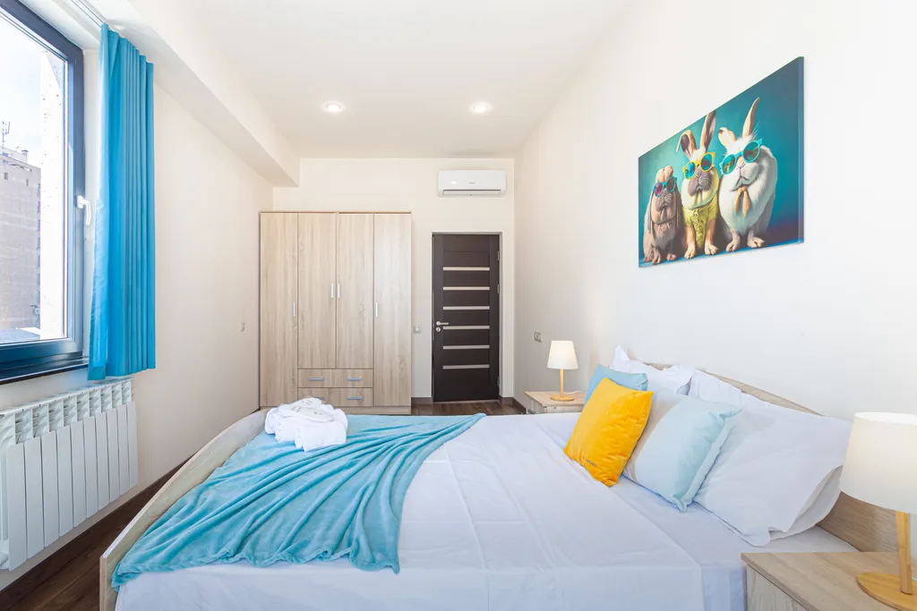 Квартира в центре с красивым видом с балкона