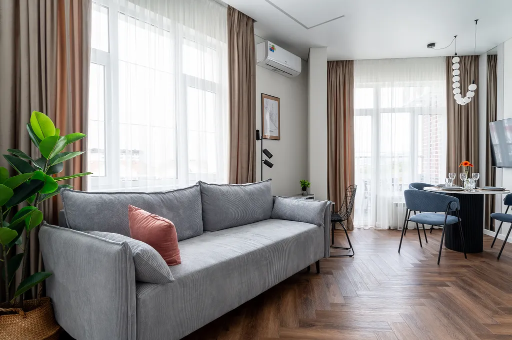 Квартира Современная квартира с дизайнерским ремонтом — Адлер