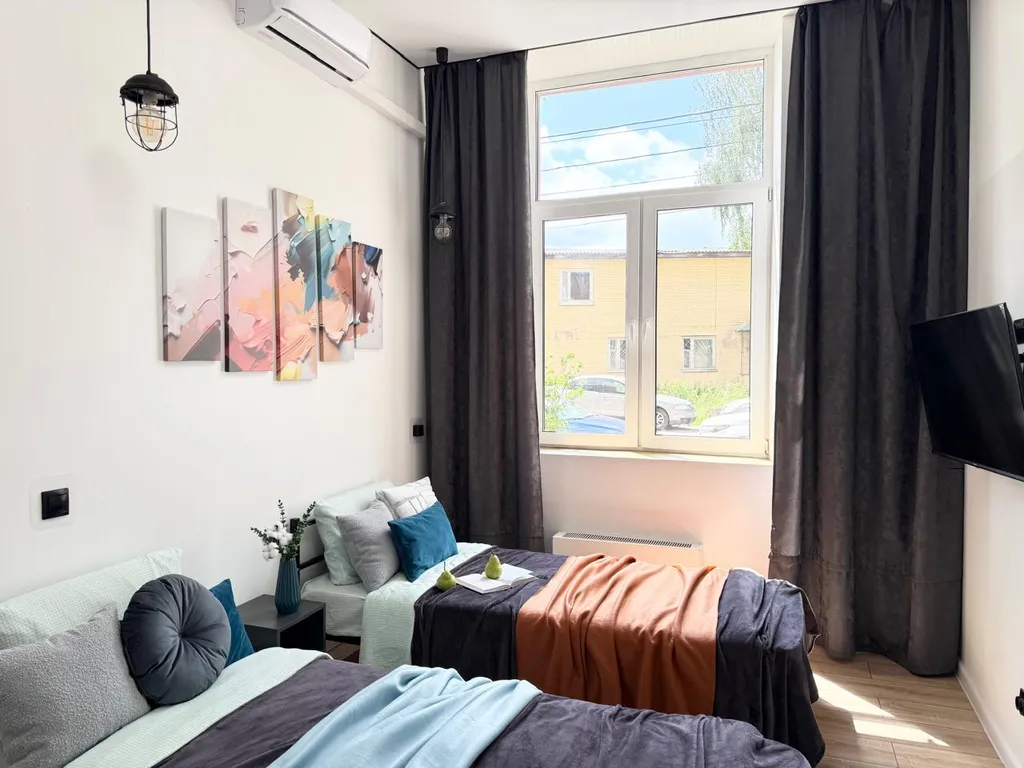 Уютная студия с дизайнерским ремонтом в Звенигороде