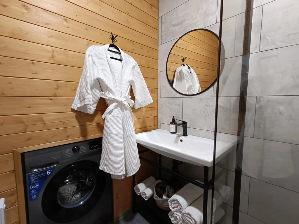 Aframe_KMV дом с горячим джакузи