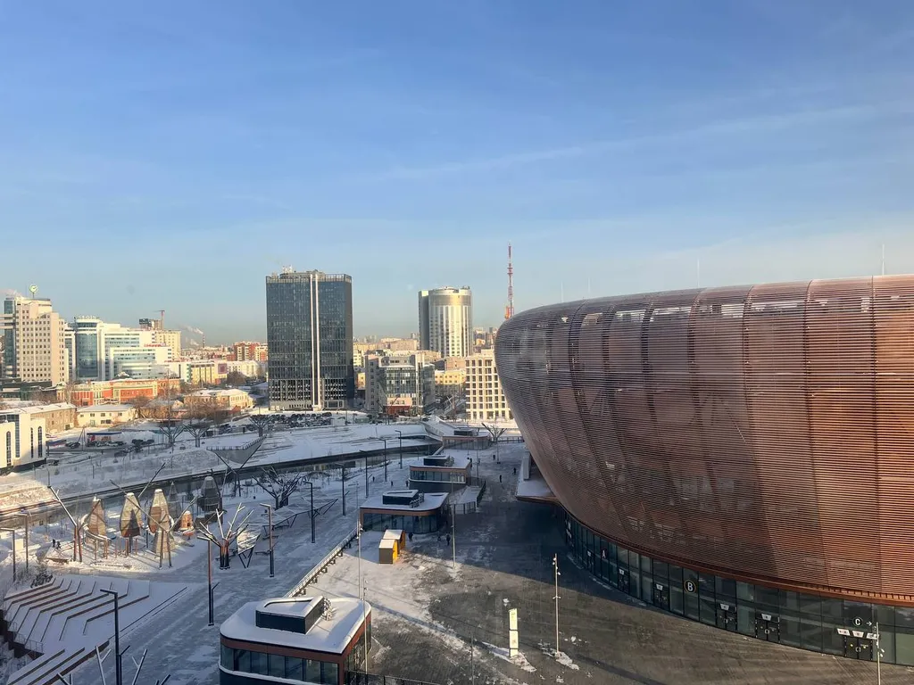 Квартира Квартира ЖК Артек евродвушка с видом на Арену — Екатеринбург