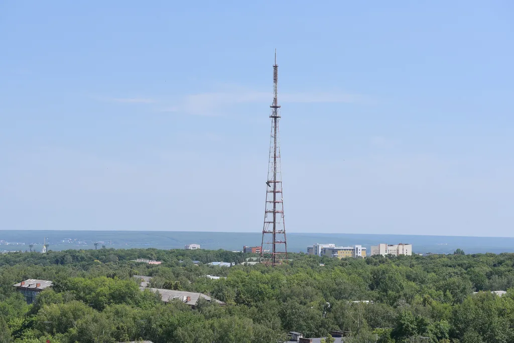 Студия с потрясающим видом на город