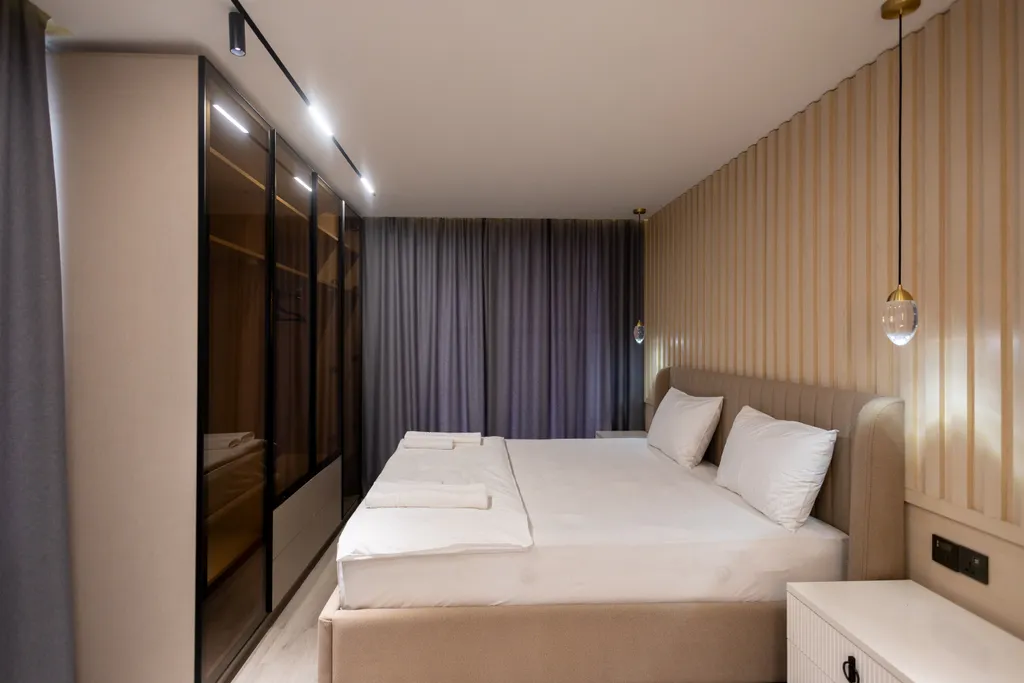 Современная дизайнерская квартира рядом с метро