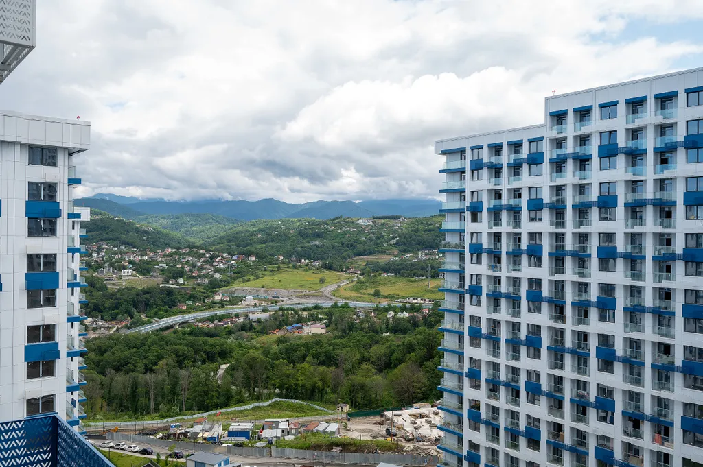 Квартира Квартира Студия с видом на горы — Сочи