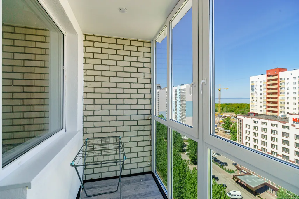 Двухкомнатная квартира с видом на Волгу