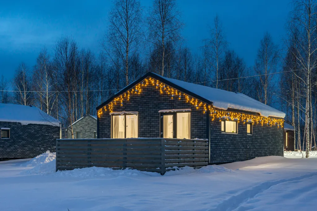 Дом в поселке у водохранилища: все удобства для комфортного отдыха