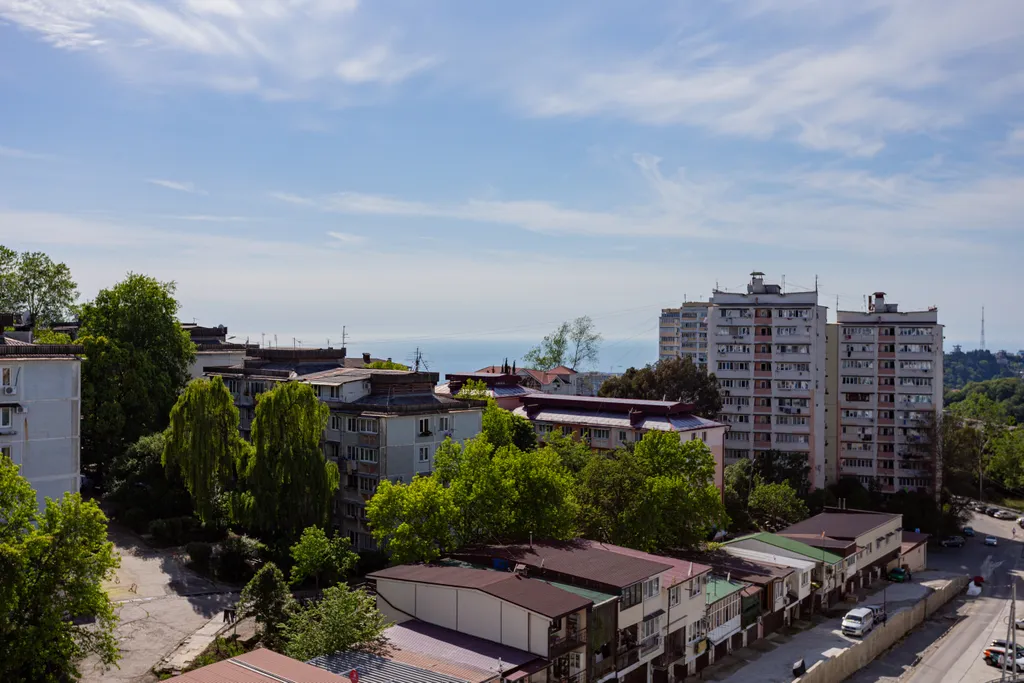 Квартира Квартира Уютная студия с видом на море — Сочи