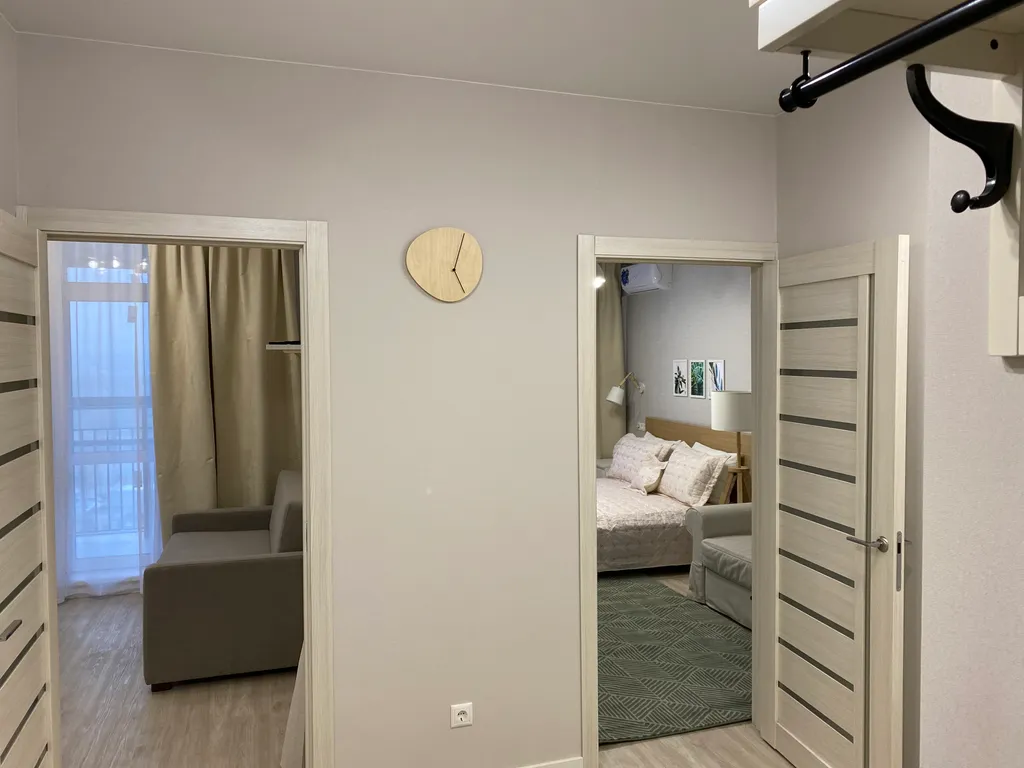 Квартира Квартира Стильная 1ком с видом на Енисей — Красноярск