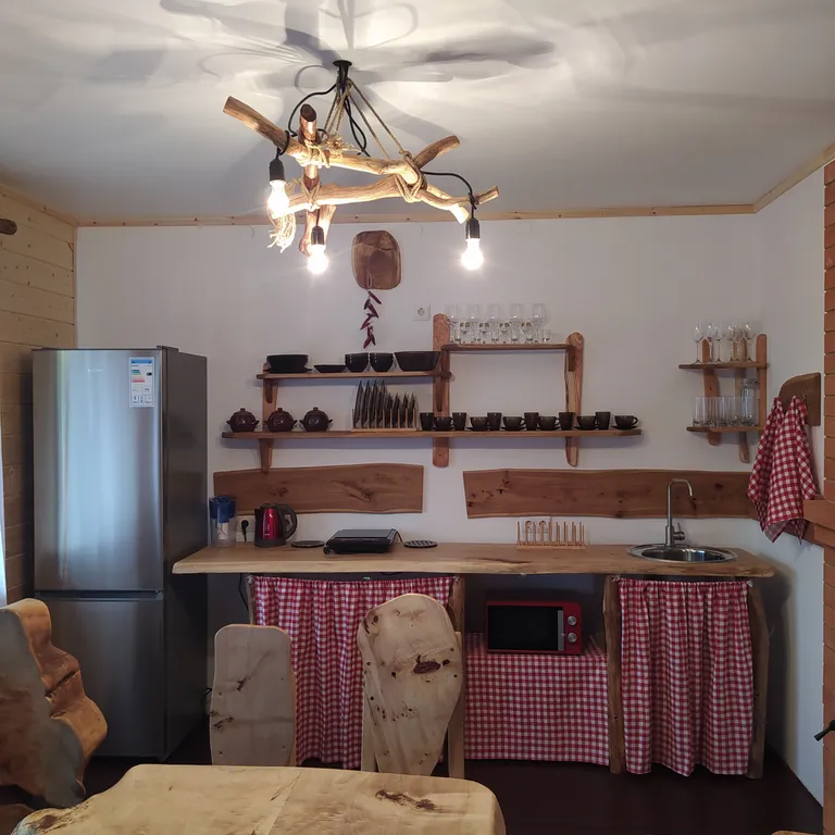 Эко-дача с видом на горы лес