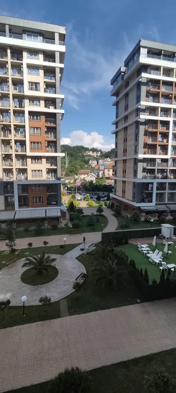 Уютная квартира-студия на самом берегу Черного моря в элитном ЖК