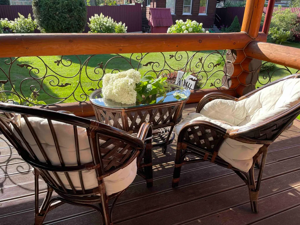 Коттедж Дом из сруба с сауной для семейного отдыха — Софрино