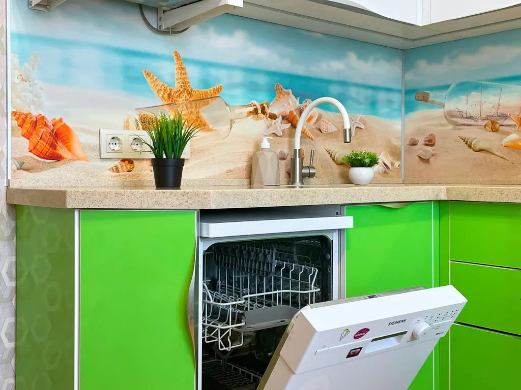 Уютная 1-комнатная квартира в Левобережье для 1-4 гостей