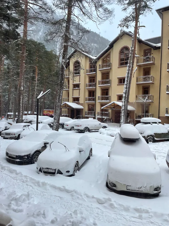 Уютная квартира с видом на горы