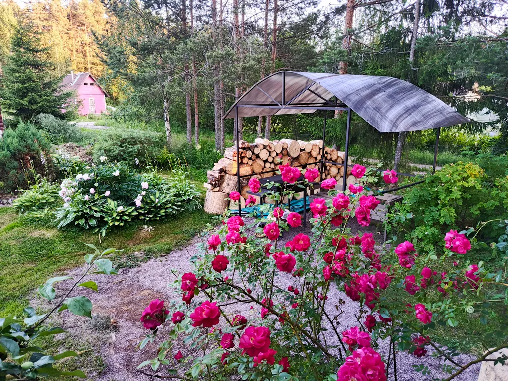 Уютный дом с дровяной сауной