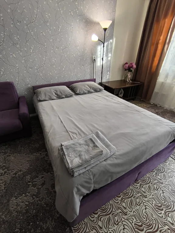 Уютная квартира находится в 5 минутах ходьбы от моря.