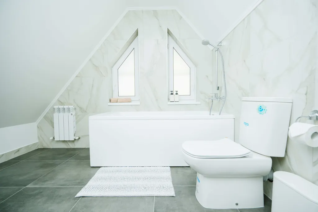 Вилла с бассейном и панорамной баней