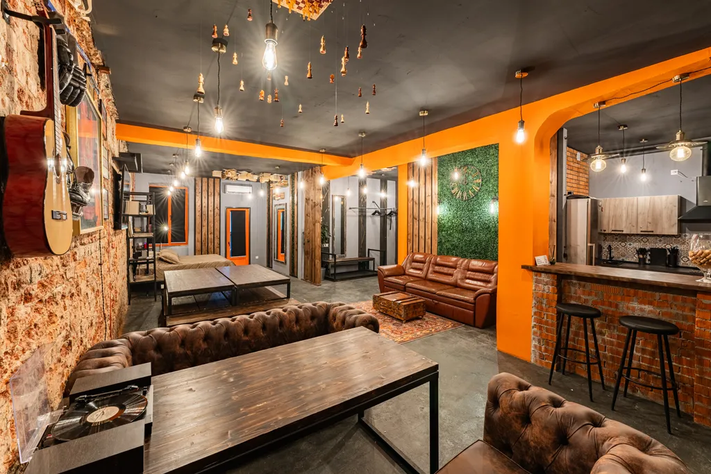 Квартира Квартира Стильный Лофт в Арбатском переулке — Москва