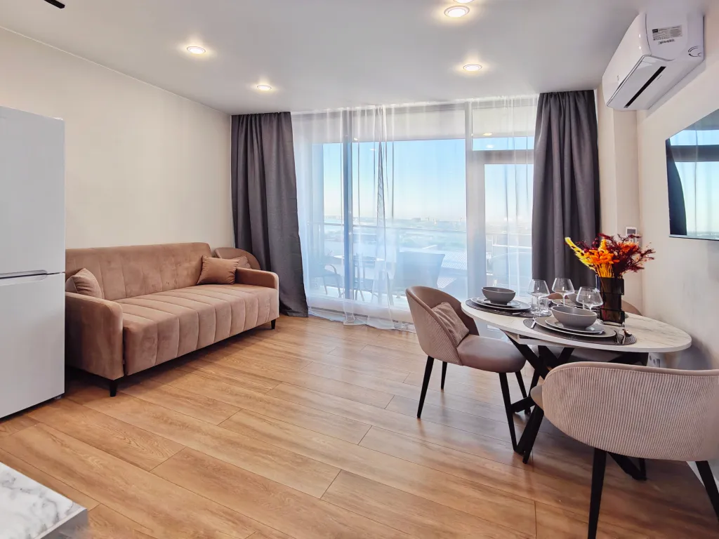 Квартира Квартира в 3х минутах от пляжа с видом на море — Анапа