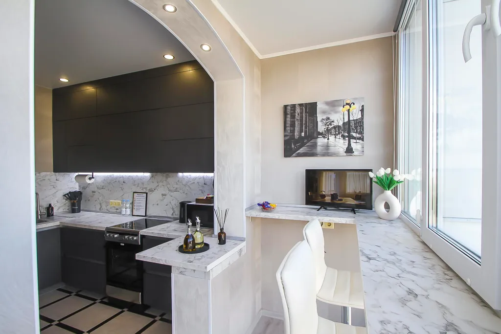 Панорамные  апартаменты на 16 этаже