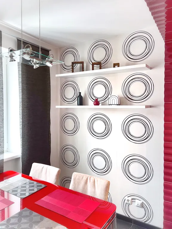 Стильная двухкомнатная квартира с разделенными комнатами в районе ГГМ