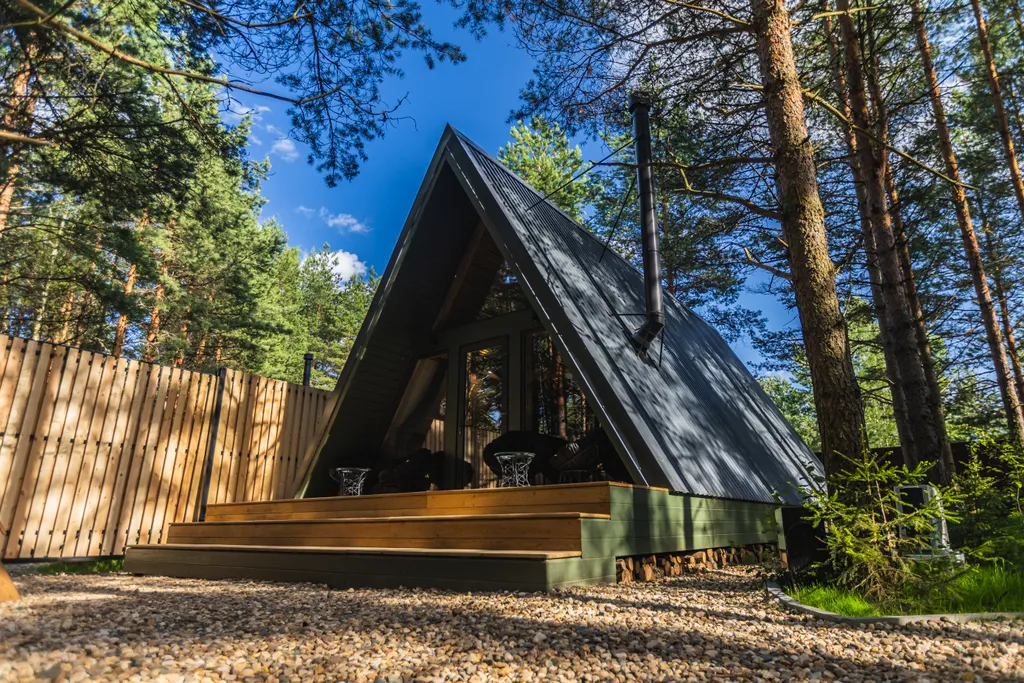 Коттедж Коттедж А-Фрейм грин — Павловский Посад