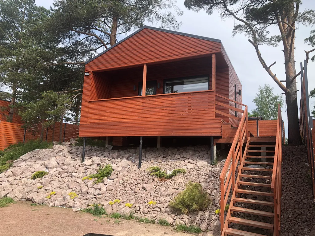 Коттедж Новый дом-студия Fox Nose — аренда посуточно в Выборг