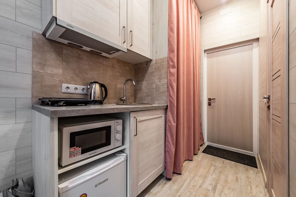 Квартира Квартира Студия рядом с метро Удельная и центром Алмазова — Санкт-Петербург