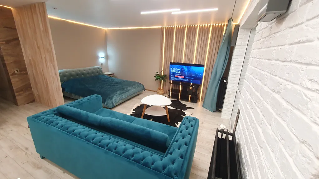 Зелёная студия в центре города для деловых поездок и семейного отдыха