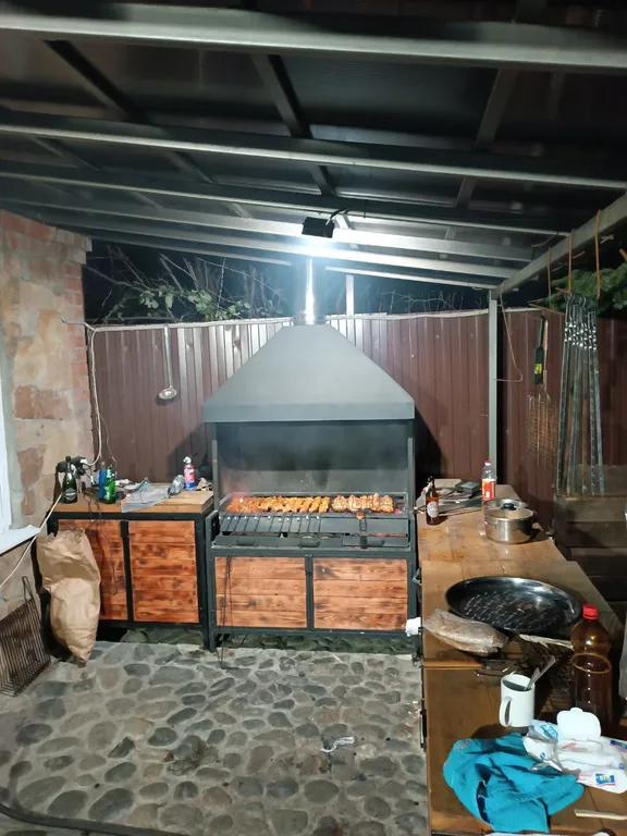 Коттедж Дом с баней и озером — Теберда