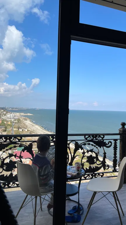 Квартира с красивым видом на море и на горы