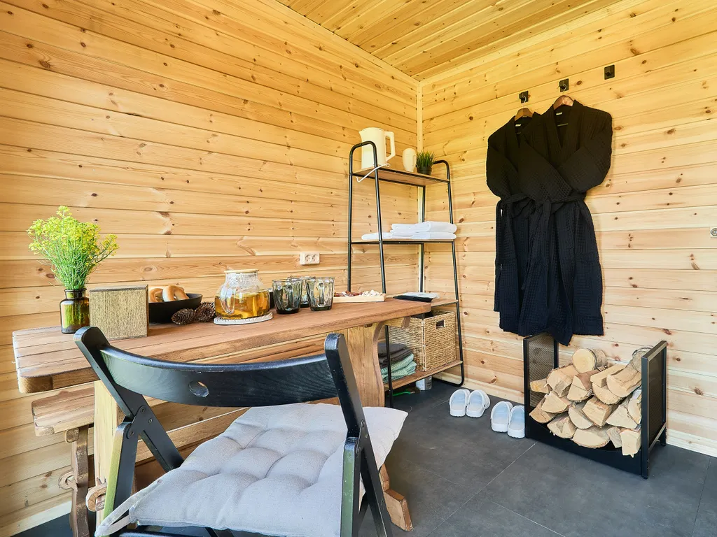 Аренда дома с баней и чаном в окружении леса