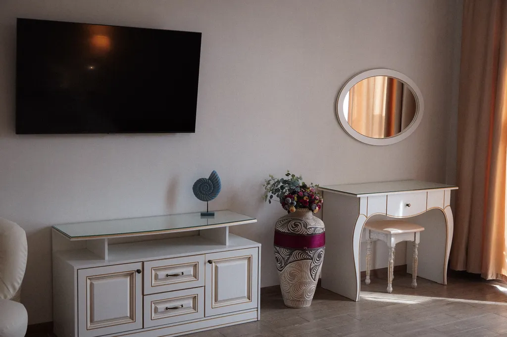 Квартира Квартира Суперлюкс с кроватью размера «queen-size» — Борисовка