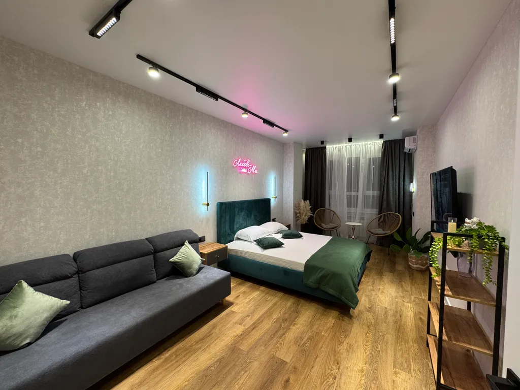 Комфортабельная стильная квартира с дизайнерским ремонтом в новом доме