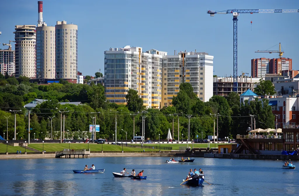 Новая квартира у Залива, рядом речной порт, Волга — аренда посуточно в Чебоксары