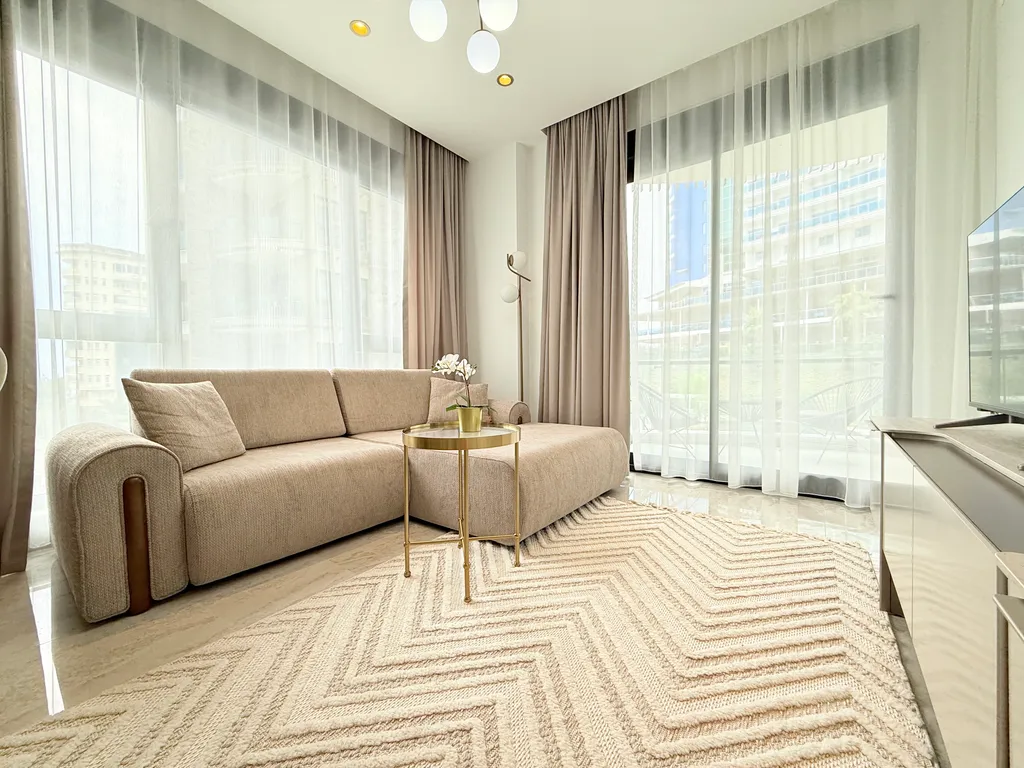 Квартира Апартамент в премиальном комплексе у моря — аренда посуточно в Аланья