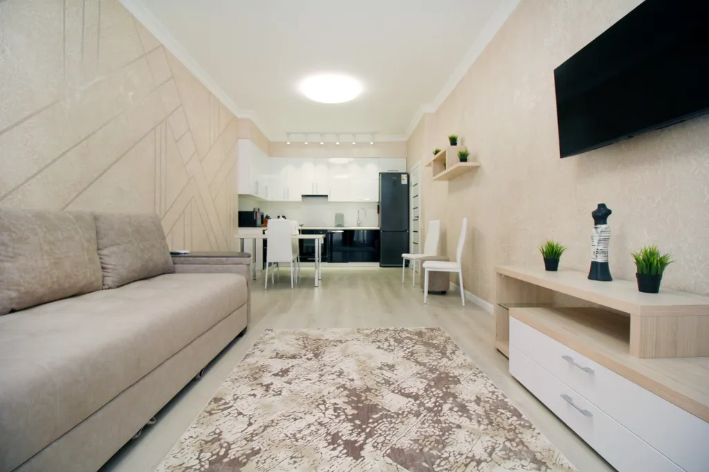 Квартира Дизайнерские апартаменты рядом с ТРЦ Мега — Алматы