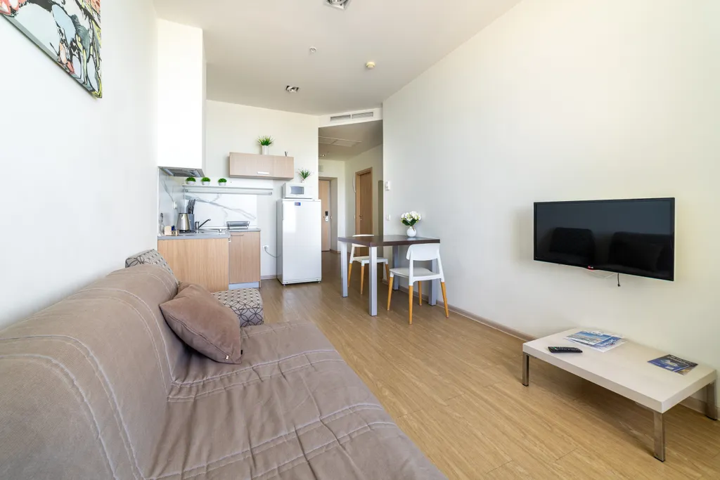 Двухкомнатные апартаменты с видом на море