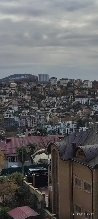 Квартира Квартира Уютная студия с видом на море и горы в ЖК "Альпика" — Сочи