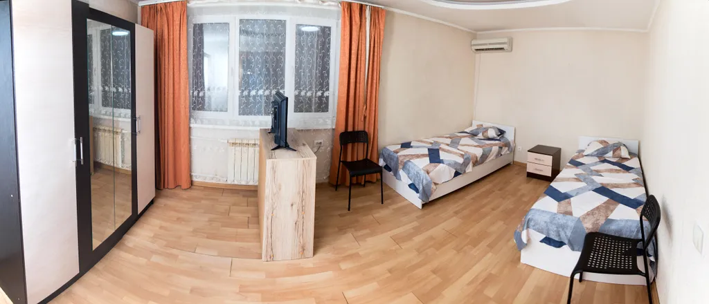 Двухкомнатные апартаменты с панорамным видом