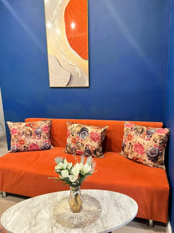 2-х комнатная в центре г. Алматы с дизайнерским ремонтом в новом ЖК