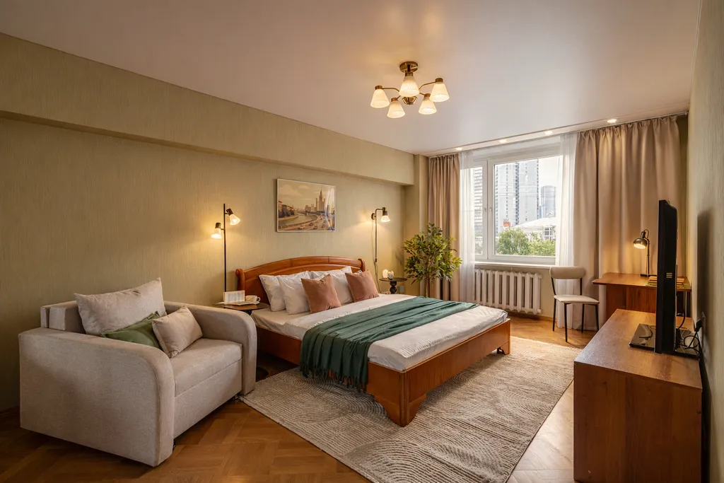 Квартира 3к квартира Апарт-Комфорт с 2мя спальнями и гостиной — Москва