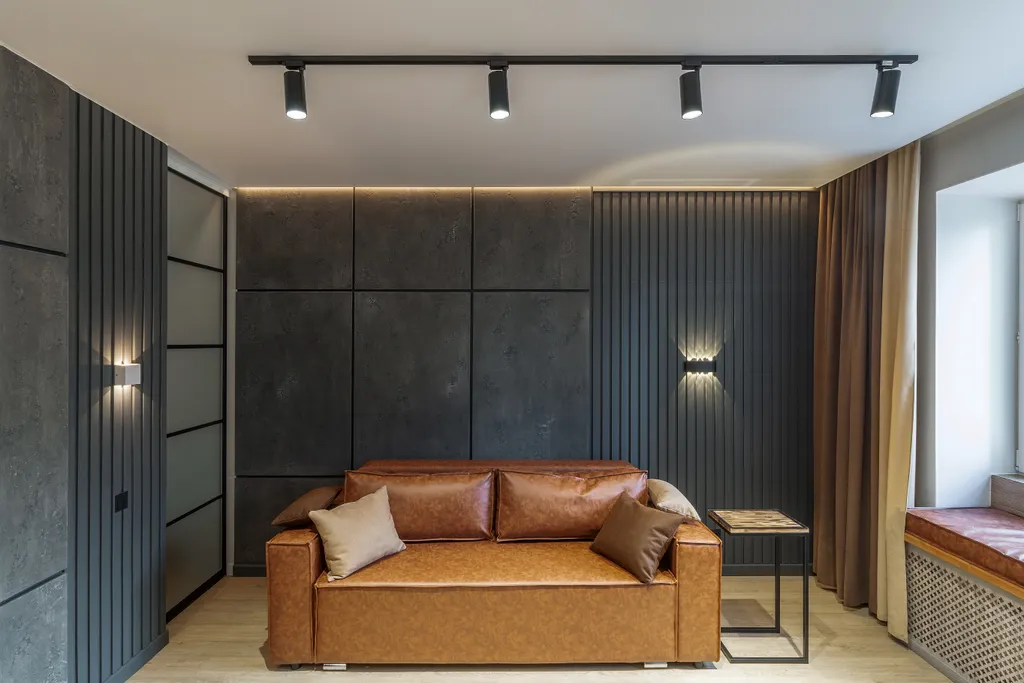 Квартира Дизайнерская студия с джакузи и камином — аренда посуточно в Омск