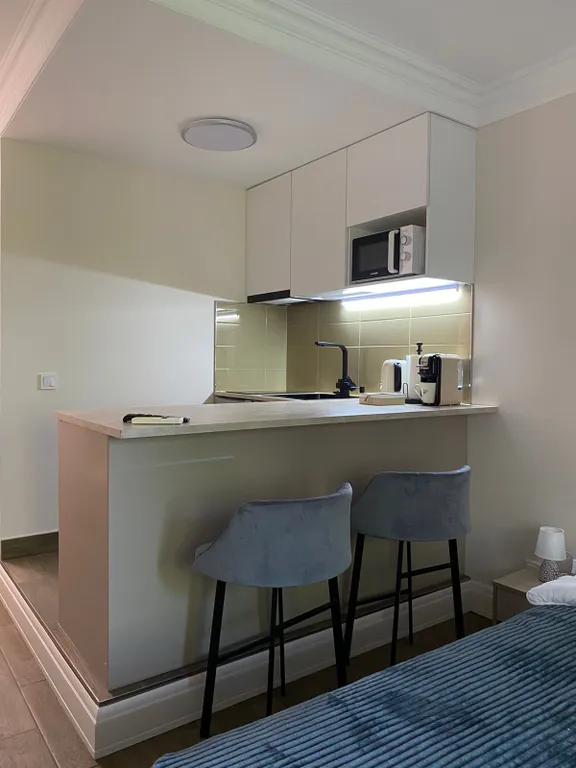 Студия в центре старого города с видом на Часовую Башню