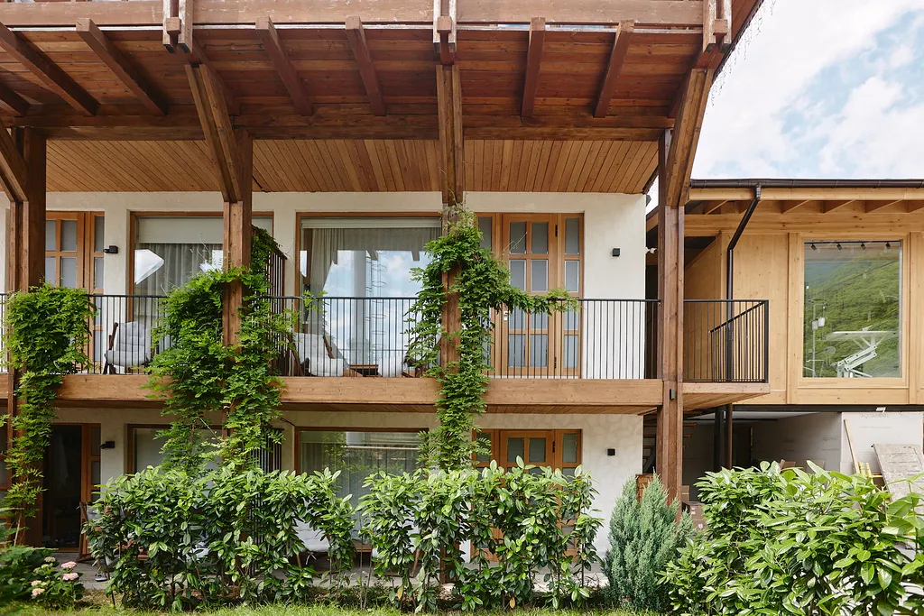 Студия Воздух с классной кухней в гостевом доме Пентакли в Красной Поляне